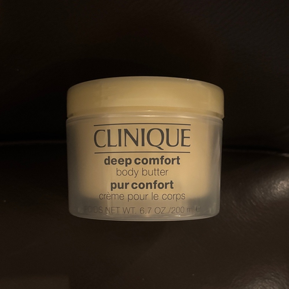 Clinique Deep Comfort Body Butter in Cream